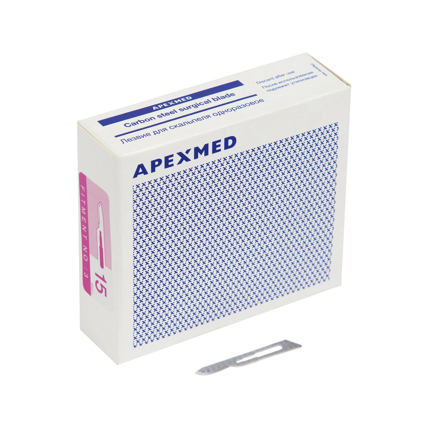 Лезвия хирургические<div>для скальпеля (ApexMed)</div>